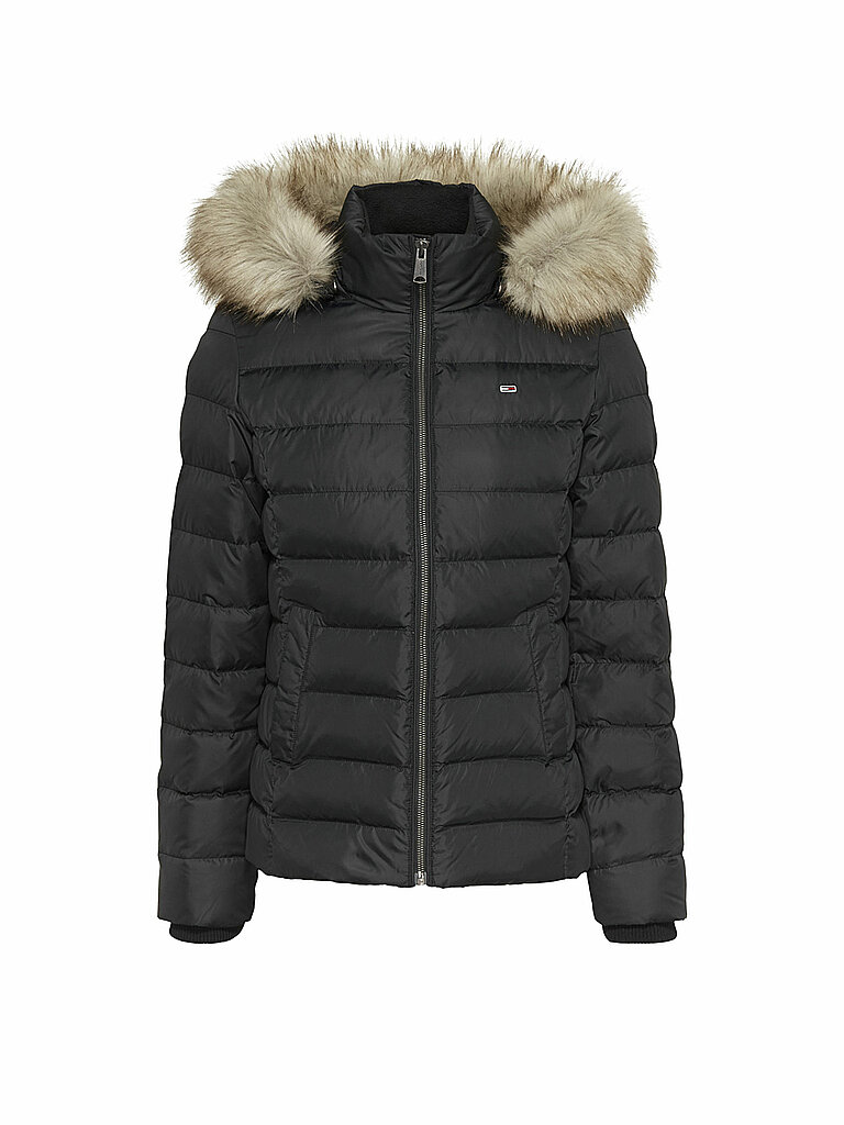 TOMMY JEANS Daunenjacke Martina schwarz | S